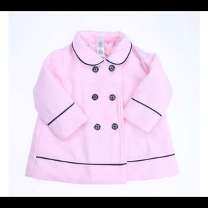 Little me pink coat size 18months